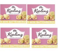 Mr Kippling Mini Battenbergs Cakes x5 (4 Pack)