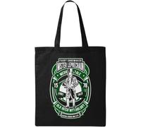 Mr Leprechaun Old Irish Mythology Fairy Shoemaker Natural Ecological Cotton Tote Bag Black