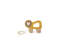 Mr. Lion Pull Along Toy - FSC-Certified Wood - 12m+, Yellow