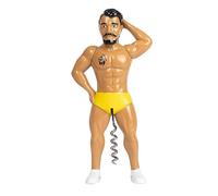 Mr Lovin’ Corkscrew Wine Bottle Opener, Bottle Opener, Corkscrews Wine Bottle Opener, The Tall, Dark, Handsome Bar Keepers Friend Funny Gift, Hen Do - Thumbs Up!, Yellow