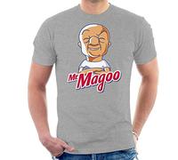 Mr Magoo Blind Men's T-Shirt Heather Grey