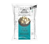 Mr Makhana’s Popped Lotus Seeds Indian Snack Food (2x75 gm) | Healthy Snacks Gluten Free MSG Free | Roasted in Olive Oil | Rich Calcium | No Trans Fat | No cholesterol (Sea Salt & Vinegar)