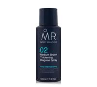 MR Medium Brown Thickening Disguise Spray for Men, Conceals Bald Patches and Thinning Hair + Protect Appearance of Thicker Hair with System PPX & Green Tea Extract, 100ml
