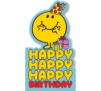 MR MEN AND LITTLE MISS BIRTHDAY CARD GENERIC