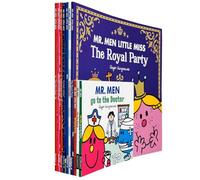 Mr. Men and Little Miss Celebrations 10 Books Collection Set (Mr. Men go to the Doctor, The Big Match, Birthday Party, The Royal Party, Pancake Day, Vets, Talent Show, Chinese New Year & More)