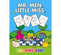 Mr Mẹn And Lịttlé Miss Coloring Book: Great Gifts For Anyone Being Addicted To Mr Mẹn And Lịttlé Miss To Unwind And Enjoy Anime Coloring Book With +40 ... and ... For Mr Mẹn And Lịttlé Miss Fans