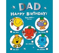 MR MEN AND LITTLE MISS DAD BIRTHDAY CARD