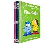 Mr Men and Little Miss Discover You 10 Books Collection Set By Roger Hargreaves (All Different, I Am Angry, Sharing, Feeling Sad, Worries, Find Calm, Caring, Try Again, Be Yourself & Be Kind)