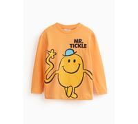 Mr Men and Little Miss Mr Tickle Character Print Long Sleeve T-Shirt 6-7 years