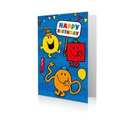 Mr Men Birthday Card, Happy Birthday