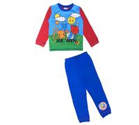 Mr.Men Boys Pyjamas, Multicoloured, Age 3-4 Years