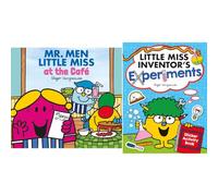 Mr. Men Everyday Learning Collection by Roger Hargreaves: Every Day At The Café & Little Miss Inventor's Experiments (2-Book Set) - Paperback