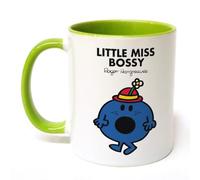 Mr. Men Little Miss Bossy Large Porcelain Colour Handle Mug Little Miss