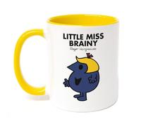 Mr. Men Little Miss Brainy Large Porcelain Colour Handle Mug Little Miss