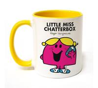Mr. Men Little Miss Chatterbox Large Porcelain Colour Handle Mug Little Miss