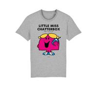 Mr. Men Little Miss Chatterbox T-Shirt Little Miss Grey