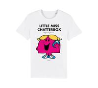 Mr. Men Little Miss Chatterbox T-Shirt Little Miss White