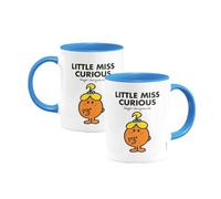 Mr. Men Little Miss Curious Large Porcelain Colour Handle Mug Little Miss