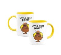 Mr. Men Little Miss Dotty Large Porcelain Colour Handle Mug Little Miss