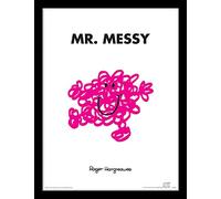 Mr Men & Little Miss, FP12352P-PL, Mr Men - Mr Messy Framed 30 x 40cm Print, Multi-Color, 30 X 40cm