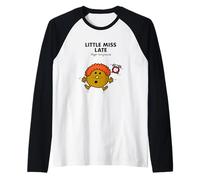Mr. Men Little Miss Late T-Shirt Raglan Baseball Tee