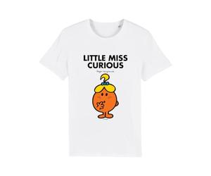Mr. Men Little Miss Little Miss Curious T-Shirt White