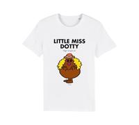 Mr. Men Little Miss Little Miss Dotty T-Shirt White