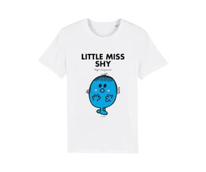 Mr. Men Little Miss Little Miss Shy T-Shirt White