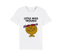 Mr. Men Little Miss Little Miss Trouble T-Shirt White