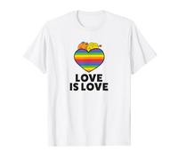 Mr. Men Little Miss Love Is Love Rainbow Heart Pride T-Shirt