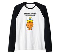 Mr. Men Little Miss Meme - Little Miss Overthinker Raglan Baseball Tee