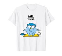 Mr. Men Little Miss Meme - Mr. Vibing - Mr. Calm T-Shirt