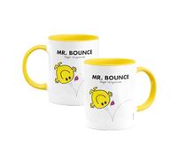 MR. MEN LITTLE MISS Mr. Bounce Large Porcelain Colour Handle Mug