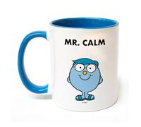 MR. MEN LITTLE MISS Mr. Calm Large Porcelain Colour Handle Mug