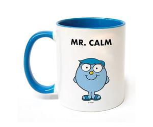 MR. MEN LITTLE MISS Mr. Calm Large Porcelain Colour Handle Mug