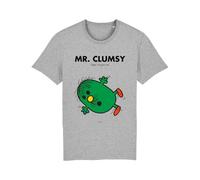 Mr. Men Little Miss Mr. Clumsy T-Shirt Grey