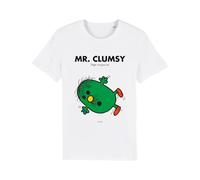 Mr. Men Little Miss Mr. Clumsy T-Shirt White