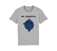 Mr. Men Little Miss Mr. Forgetful T-Shirt Grey