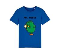 Mr. Men Little Miss Mr. Fussy T-Shirt Blue