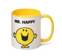 Mr Men & Little Miss Mr Happy Lemon & Ginger Scented Reusable Mug Candle