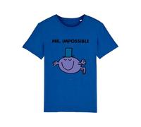 Mr. Men Little Miss Mr. Impossible T-Shirt Blue