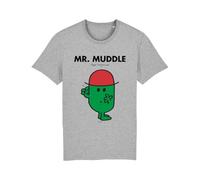 Mr. Men Little Miss Mr. Muddle T-Shirt Grey