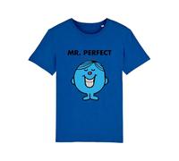 Mr. Men Little Miss Mr. Perfect T-Shirt Blue
