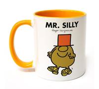 MR. MEN LITTLE MISS Mr. Silly Large Porcelain Colour Handle Mug