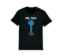Mr. Men Little Miss Mr. Tall T-Shirt Black