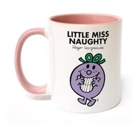 Mr. Men Little Miss Naughty Large Porcelain Colour Handle Mug Little Miss