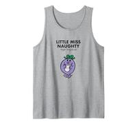 Mr. Men Little Miss Naughty T-Shirt Tank Top, Men, Heather Grey, Medium