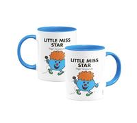 Mr. Men Little Miss Star Large Porcelain Colour Handle Mug Little Miss