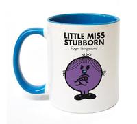 Mr. Men Little Miss Stubborn Large Porcelain Colour Handle Mug Little Miss