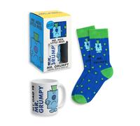 Mr. Men Mens Blue Mr Grumpy Mug and Sock Gift Set (One Size)